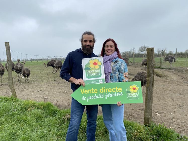 Alexis Laurendeau et Marine Guillot ont rejoint, comme leurs prédécesseurs, le réseau Bienvenue à la ferme Deux-Sèvres dont les objectifs sont la vente directe et l'accueil à la ferme.