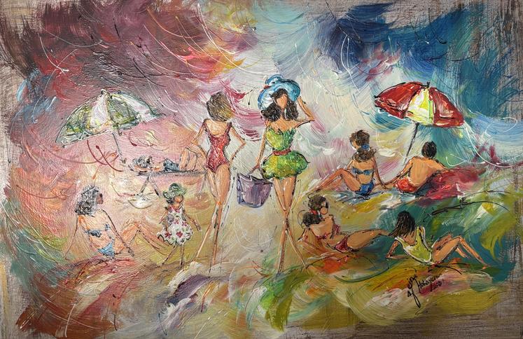 "Les vacances d'été" est le tableau préféré de Zeina Hokayem.