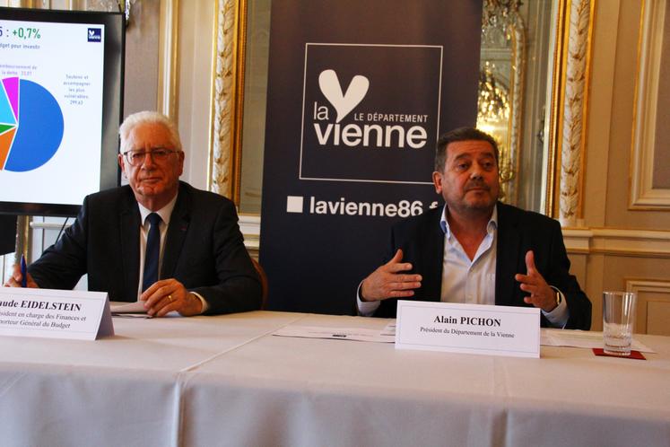 "Nous sommes au bord du précipice, sur le côté budgétaire, mais aussi sur toutes les compétences que nous avons à honorer", dit Alain Pichon.