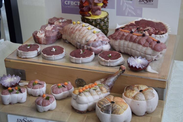 Avant les résultats à Plaisance, les compositions des apprentis bouchers ont été présentées au CFA de Barbezieux.