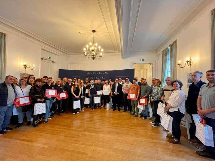 Une quarantaine de producteurs ont été récompensés.