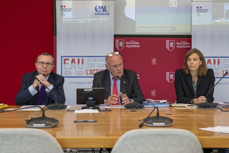 Le Comité de bassin Adour-Garonne, présidé par Alain Rousset, a donné un avis conforme au 12e programme d'intervention soumis par le Conseil d'Administration de l'agence de l'eau, pour les années 2025-2030.