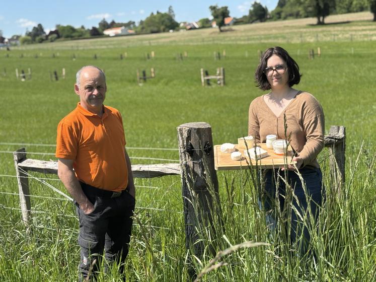 Marie Boulette et Éric Sabourin sont fiers de réaliser leurs produits laitiers de brebis en maîtrisant toutes les étapes de la production.