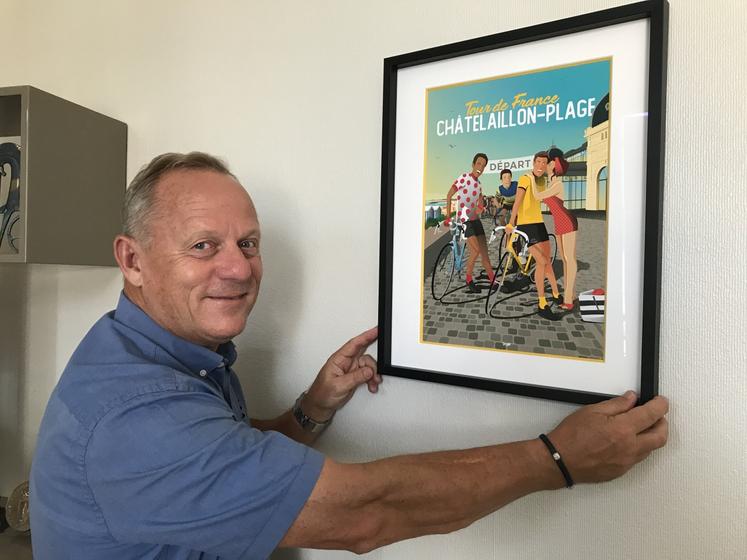 Stéphane Villain, président de Charentes Tourisme et maire de Chatelaillon-plage.
