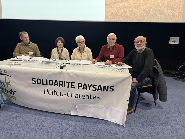 L'assemblée générale de Solidarité Paysans s'est tenue à Ruffec, le vendredi 28 mars.