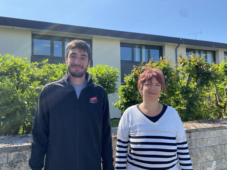 Le président du PAI 79, Alex Baudouin, et l'animatrice Charlotte Joseph se félicitent du dynamisme des projets d'installation en 2024, même s'ils notent une baisse des rendez-vous depuis le début de l'année 2025.