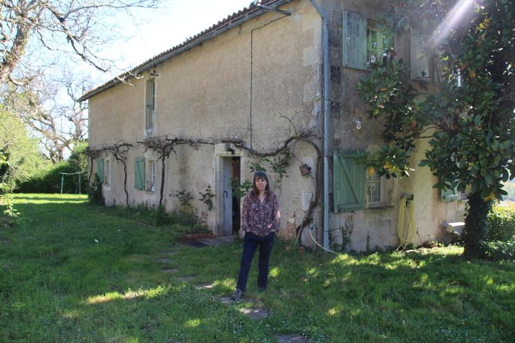 Marie Lourdou rêve de faire du gîte un endroit de bien être.
