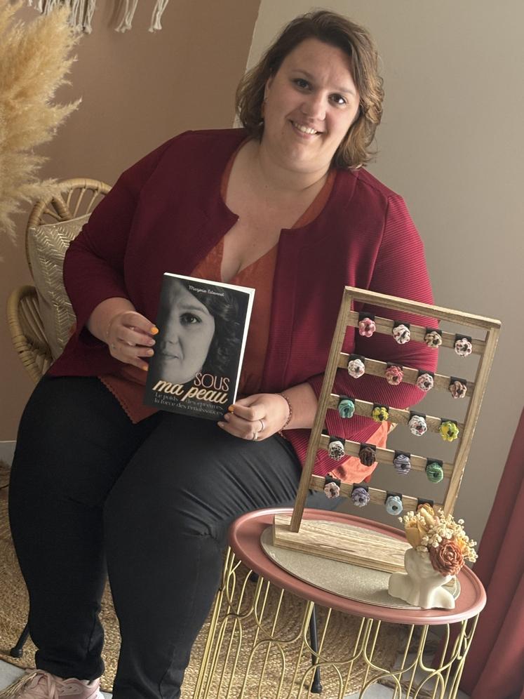 Marjorie Estevenet vient de sortir son premier ouvrage, un récit de sa vie qui montre la façon dont elle a franchi de nombreuses difficultés. 