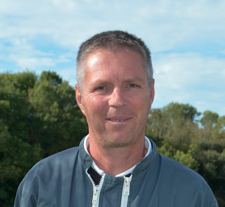 Franck Bluteau est aussi agriculteur à Jard-sur-Mer.