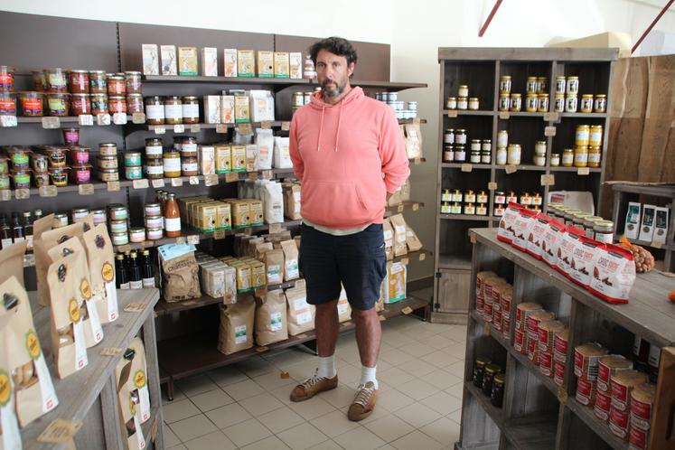 Jean-Sébastien Blanc, responsable de la Grange ouverte.