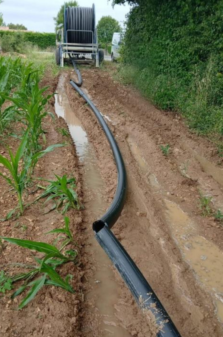 "Ces agissements n'apportent rien au débat sur l'eau", a déploré la Coop de l'eau 79.