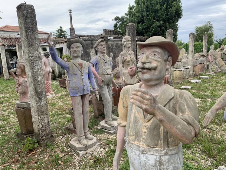 Le jardin de Gabriel est un lieu atypique à découvrir, à Nantillé.