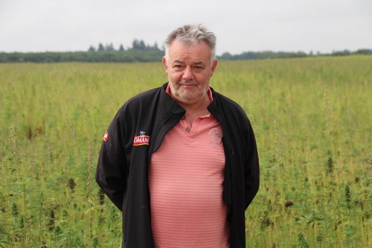 L'objectif de la demi-journée était d'inciter les agriculteurs à se tourner vers la culture du chanvre, comme l'a fait Jean-Frédéric Granger.