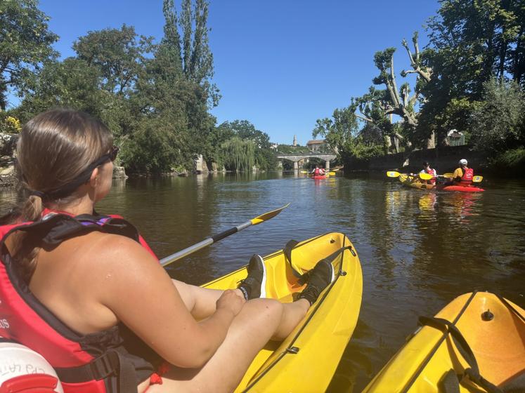 Les jours de grande chaleur, cette randonnée permet d'être au frais.
