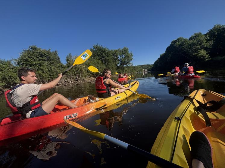 Randonnée canoe gartempe