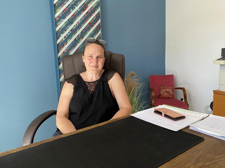 Karine Lochon, courtière à Coulonges sur l'Autize.