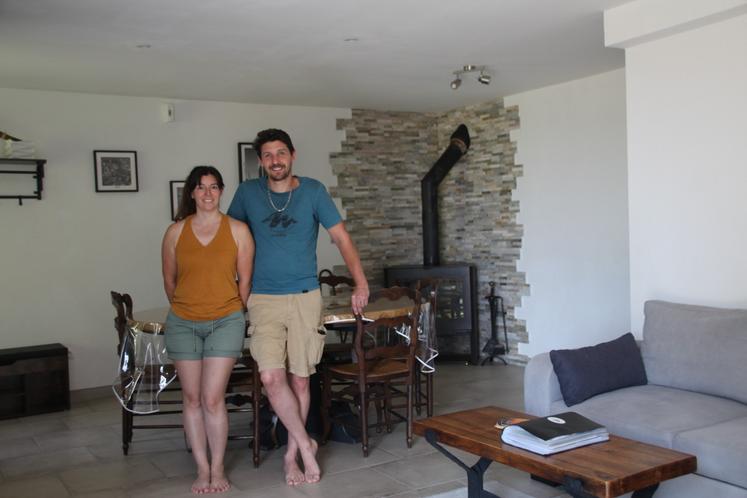 Sophie et Julien Jamet ouvrent les portes de leur exploitation maraîchère au sein de leur gîte de 6 personnes.