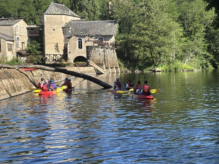Randonnée canoe gartempe