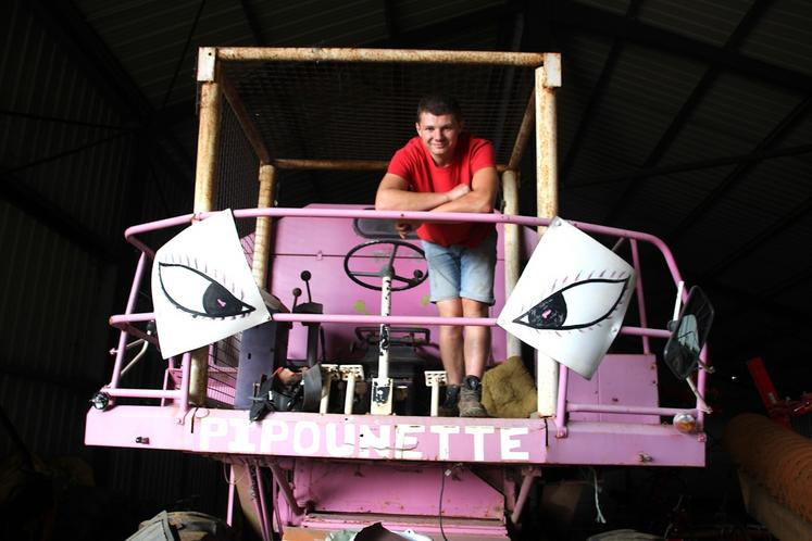 L'installation en agriculture de Fabien Pichon, à Smarves, date d'avril dernier. (crédit photo: GdW)