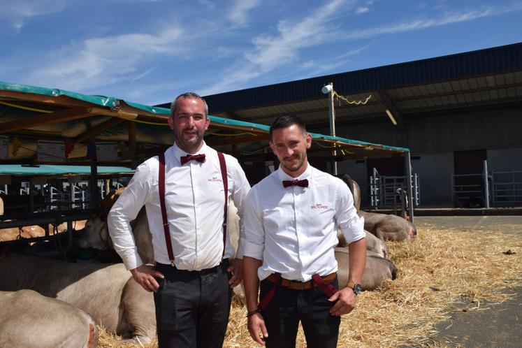 Raphaël Marquet et Mathéo Dahéron.