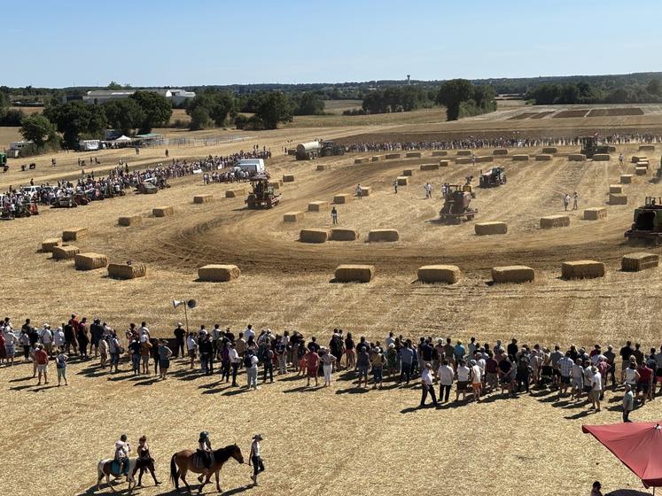 La parcelle de 40 hectares comprenait notamment le circuit qui accueille les traditionnels Moiss'Batt'Cross.