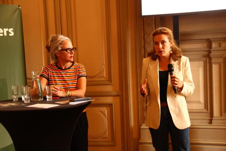 "On a eu à cœur de faire ce qu'on avait dit qu'on ferait", dit Léonore Moncond'huy.