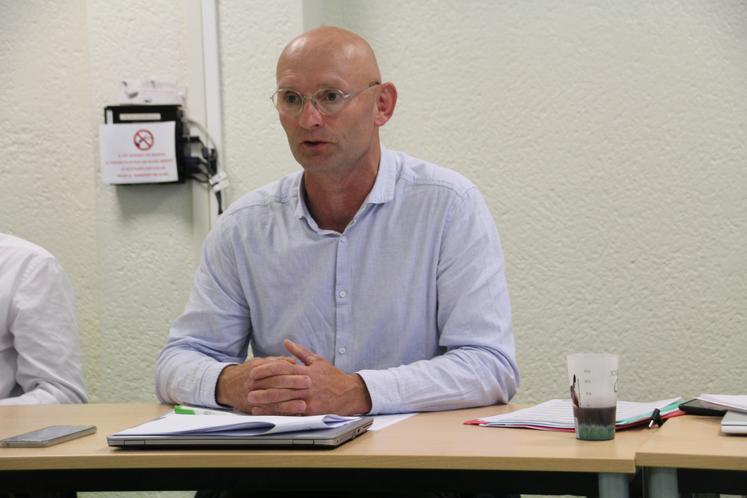 Samuel Hérault, responsable de la section caprine Fnsea 79.