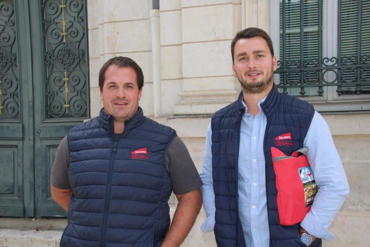 Alexis Mainfroid et Benjamin Aucher pour les JA 86.