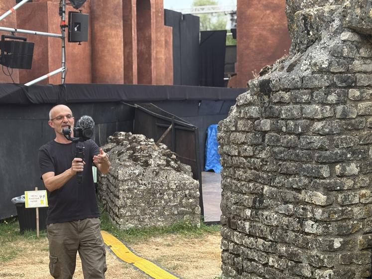 Denis Victot a filmé les répétitions depuis le mois de mars.