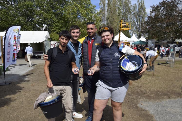 Arnaud Boucher, enseignant de la MFR de La Péruse, a accompagné ses élèves à Tech Ovin.
