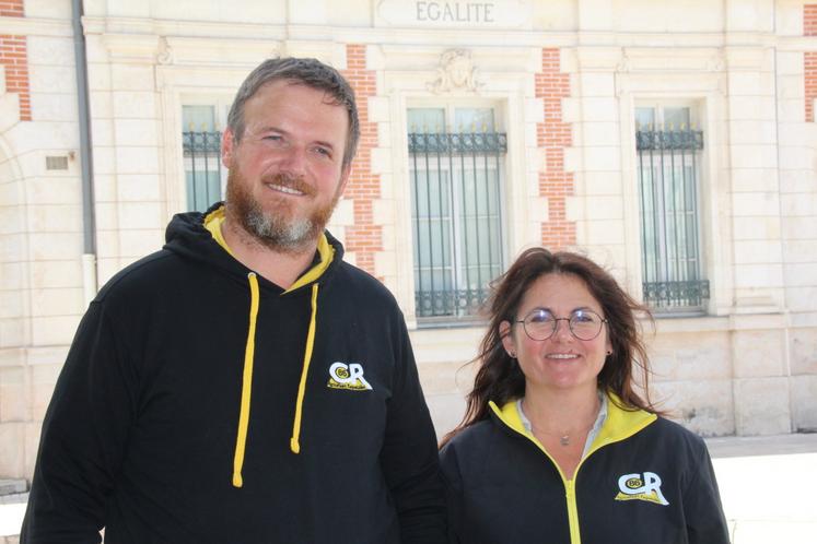 François Turpeau et Karyn Thiaudière pour la CR 86.