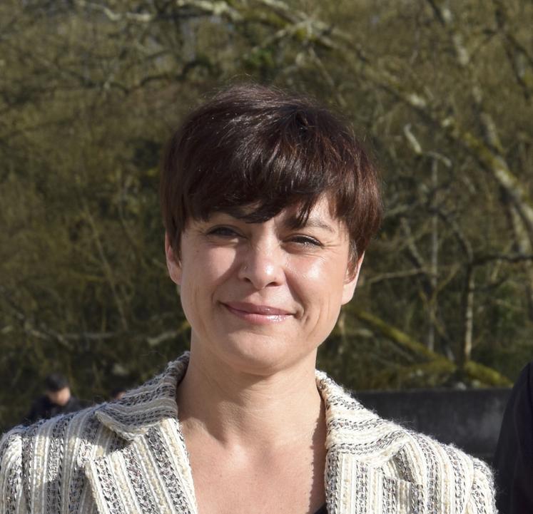 Célia Hélion, élue départementale.