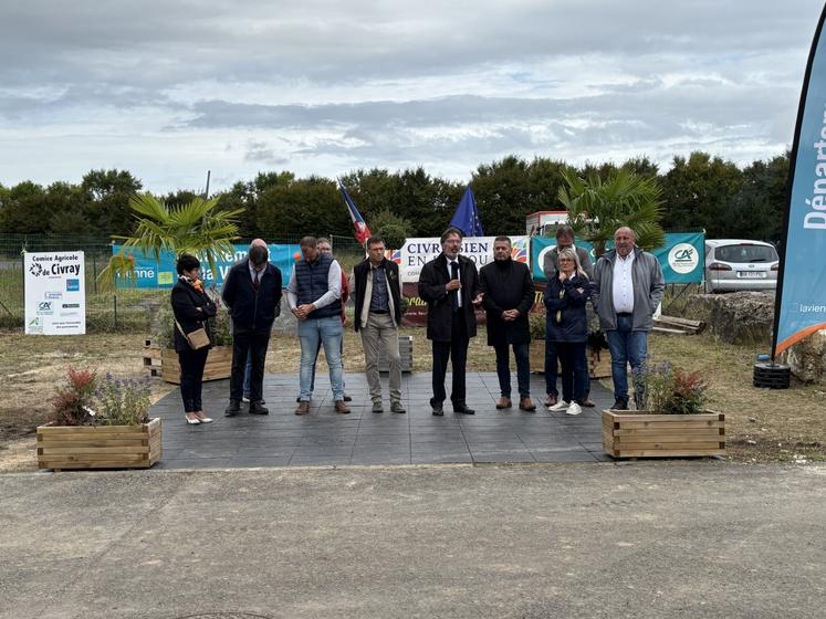 Les élus étaient comme chaque année nombreux pour l'inauguration du Comice.