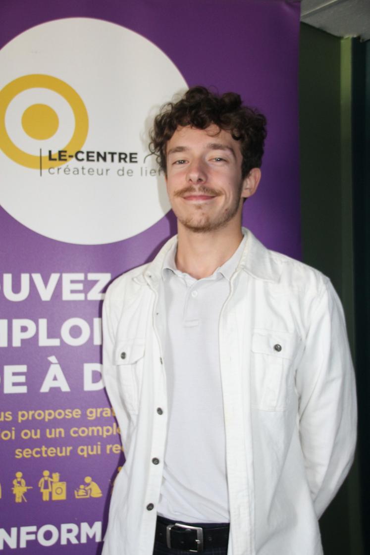 Robin Zapun est chargé de mission habitat inclusif au sein de l'Association Le-Centre.