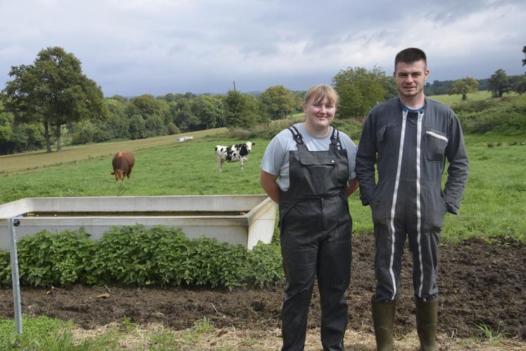 Georgia était apprentie avant de devenir salariée il y a trois ans chez Pierre Restoux à Chabrac.