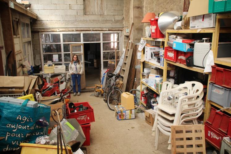 Les nouveaux locaux de la ressourcerie à Lavausseau vont permettre de vider ceux de Latillé pour d'autres usages.