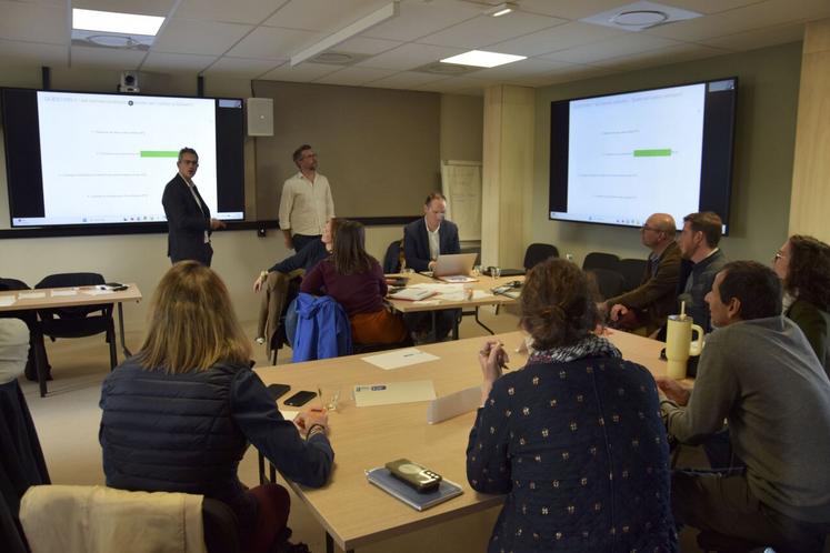 Neuf entreprises de Grand Cognac ont participé à ce parcours eau visant à mieux maîtriser la ressource.