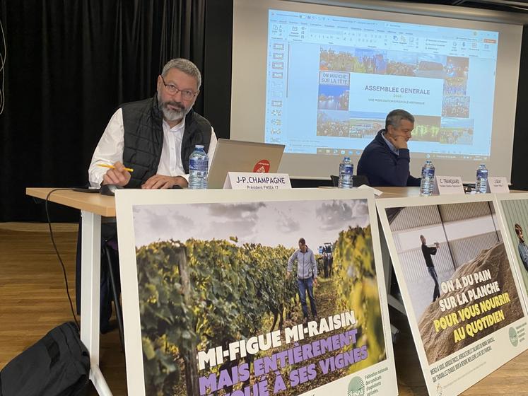 C'était la première assemblée générale de Jean-Philippe Champagne en tant que président.