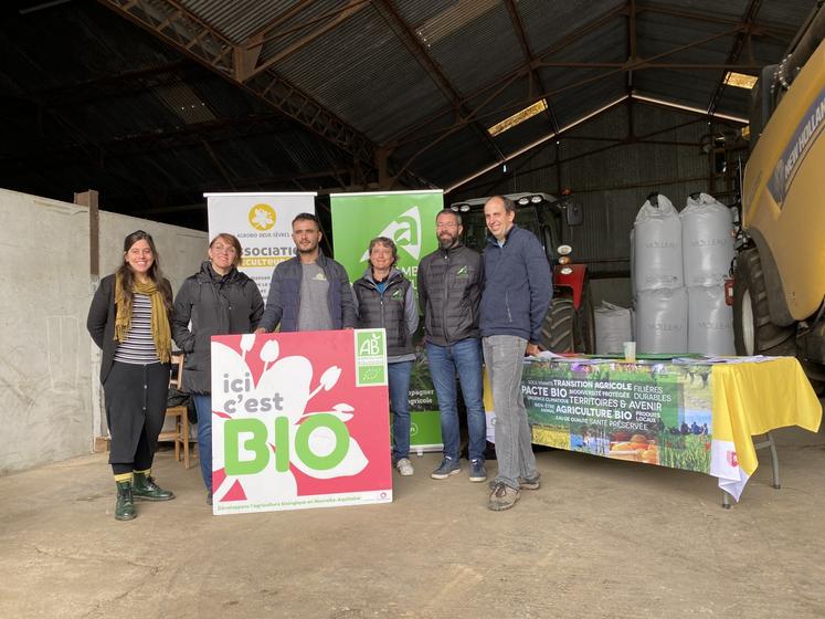 Sont mobilisés de concert pour cette 14e édition : Bio Nouvelle-Aquitaine (Agrobio 79 et GAB 17), Interbio Nouvelle-Aquitaine et les chambres d'agriculture.