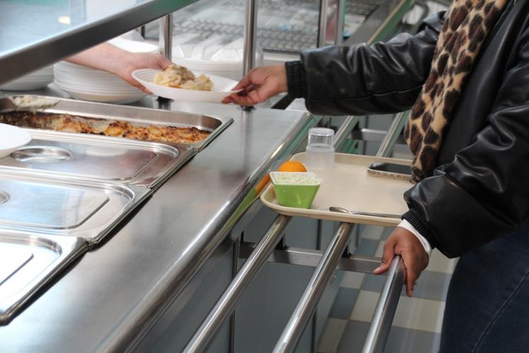 Le gratin était préparé avec des pommes de terre de chez Stéphane Rathier, de Journet.