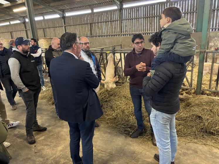 rentrée JA 86 chez pierre nauleau vaches serge boulanger pascal lecamp benjamin aucher