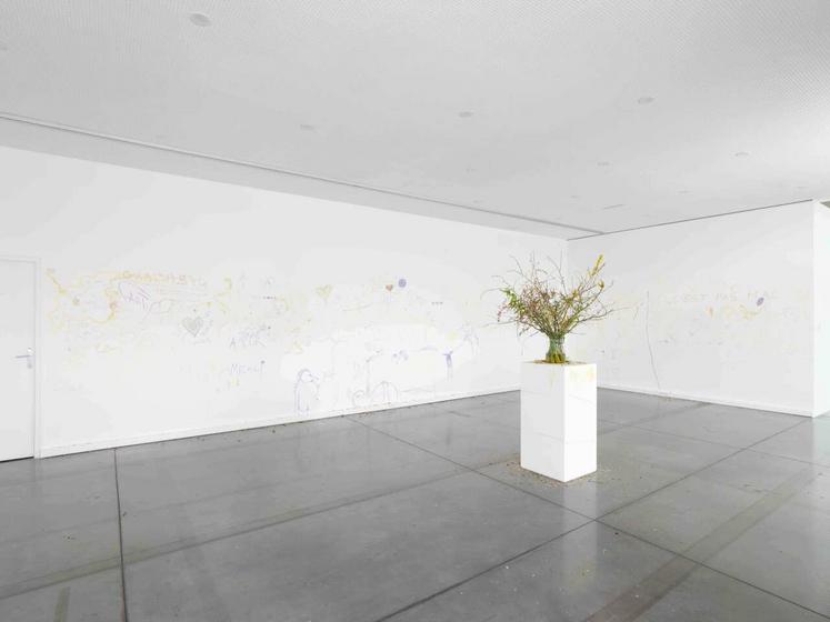 Pour l'oeuvre de Quentin Derouet, le protocole artistique a été emprunté au MAC-VAL, le musée d'art contemporain du Val-de-Marne.