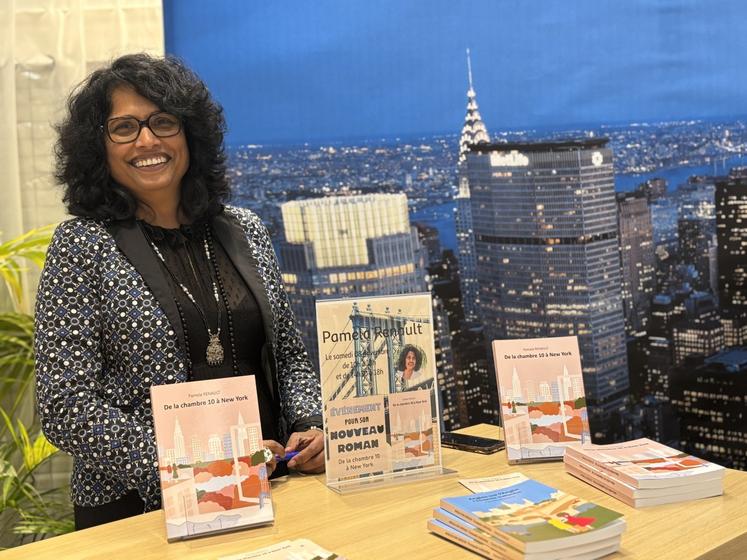 Paméla Renault, habitante de Poitiers, vient de sortir son 3e roman.