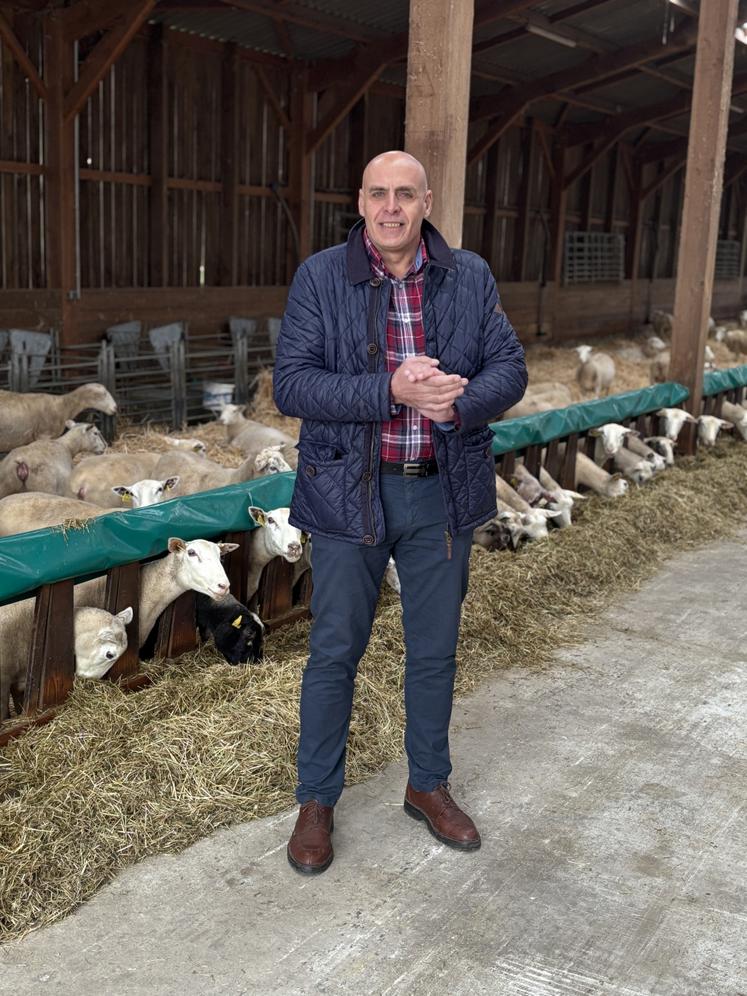 Olivier Doucet, directeur de l'exploitation du lycée agricole de Montmorillon.