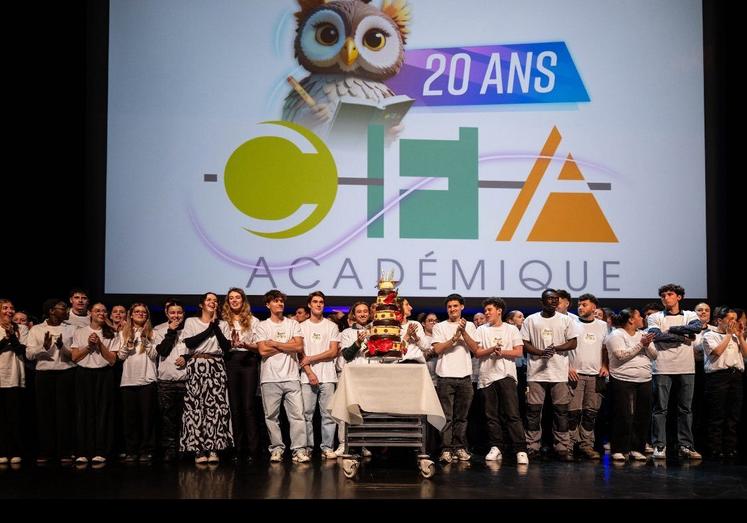 Les aprrentis étaient mis à l'honneur.