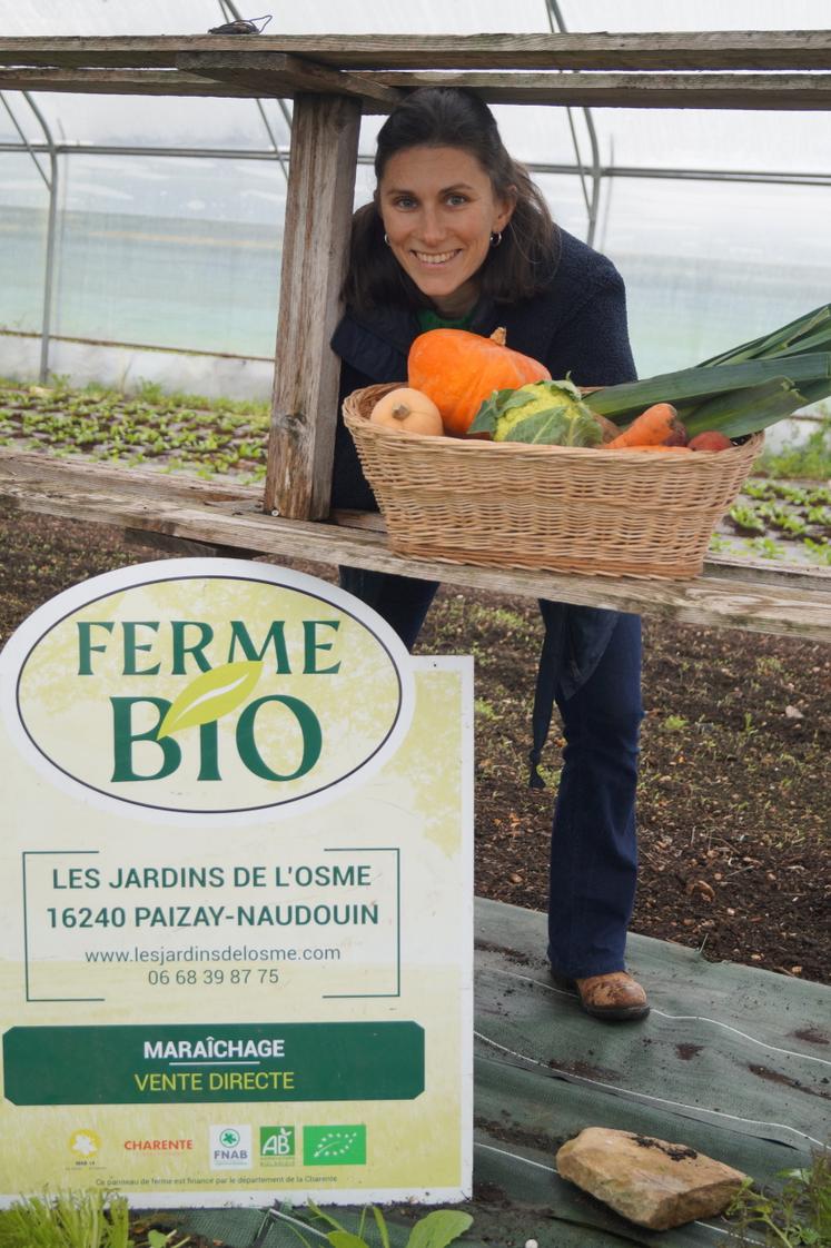 Marina Lonardi, 34 ans, est installée en nord-Charente.