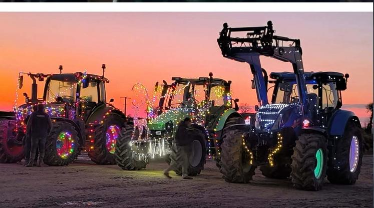 Samedi 13 décembre, les Agris illuminés partiront à 17h30 de la maison de retraite de Béthines.