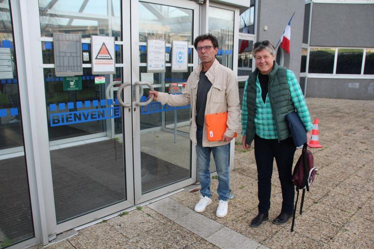 Olivier Brossard et Béatrice Martin ont eu une entrevue avec les responsables de la DDT et de la DDPP.