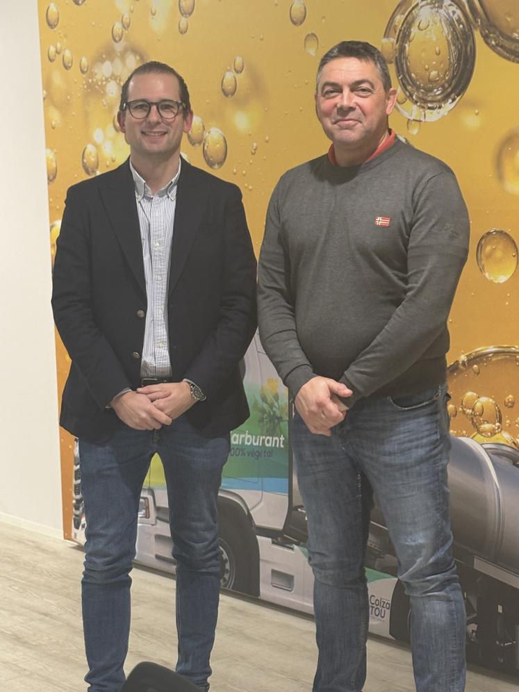 Pierre-Adrien Flages et Emmanuel Massicot ont dressé le bilan de l'exercice 2024-2025 et évoqué les projets du groupe COC.