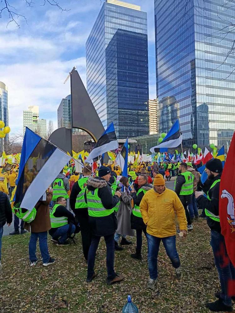 Toute l'Europe agricole était réunie ce jeudi, à Bruxelles.